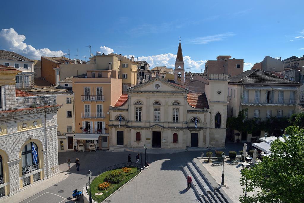 "San Giacomo Square Apt." In The Heart Of Old Town Corfu  Экстерьер фото